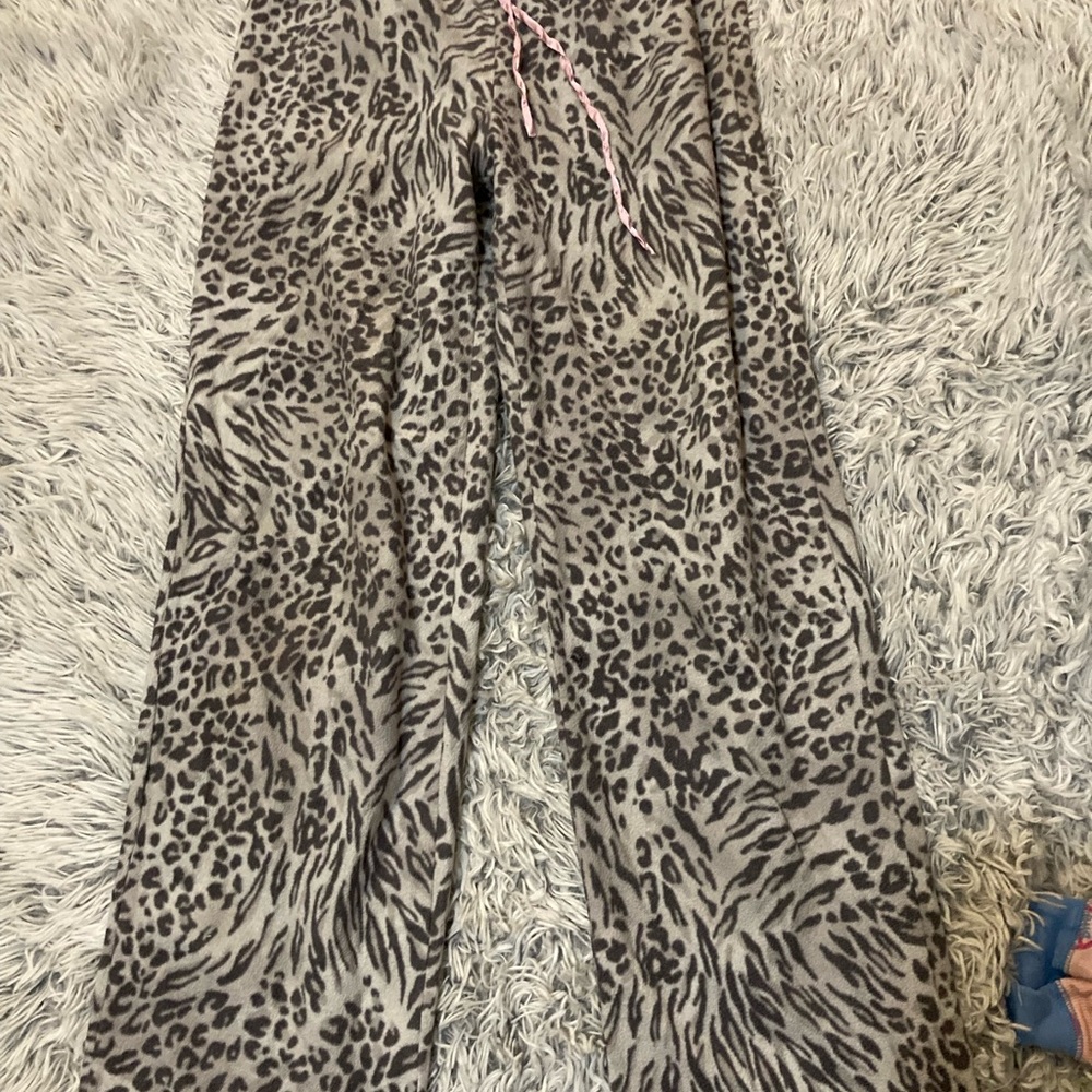 Leopard Print Pajama Pants
